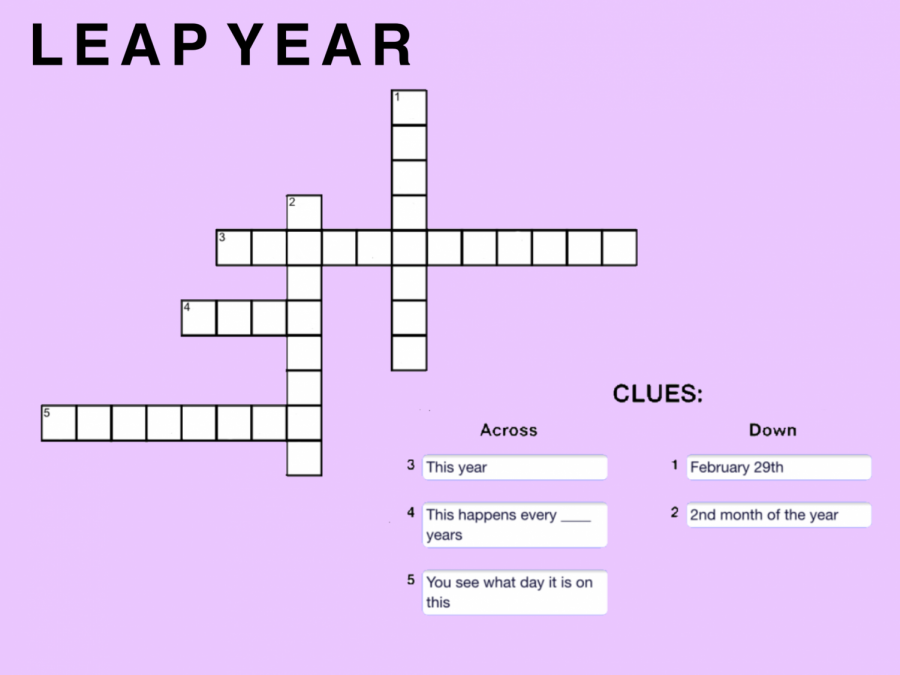 Leap Year Crossword