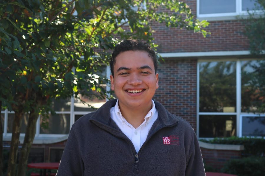 "Frankie really brings a level of joy to the department," said senior Lily McCauley.