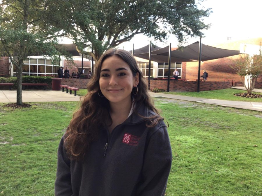 Junior Blanca Caurtas poses for Humans of BK
