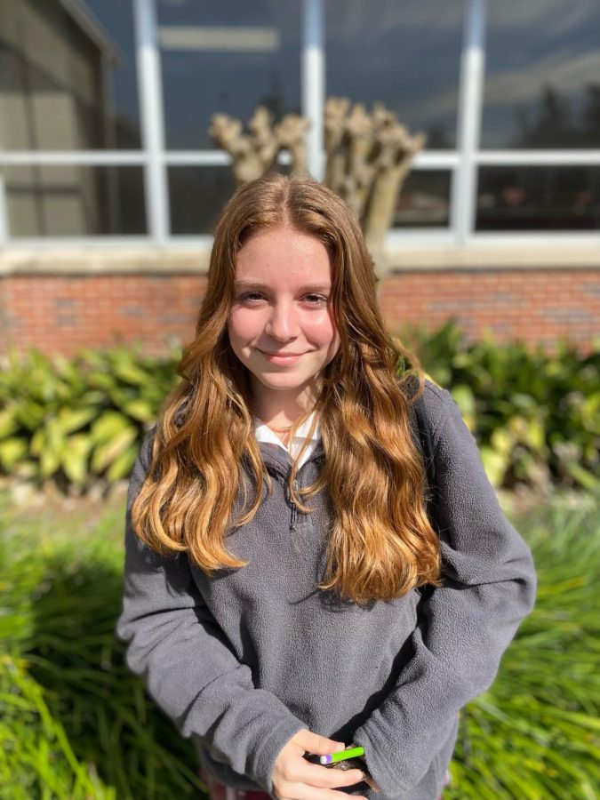 Freshman Ally Milonas’ favorite style of dance is modern/lyrical. 