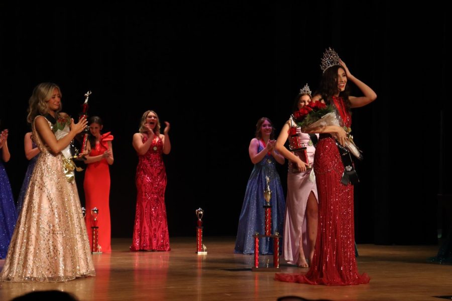 Giovanna Feitoza wins Miss Bishop Kenny for the 2023-2024 school year. 