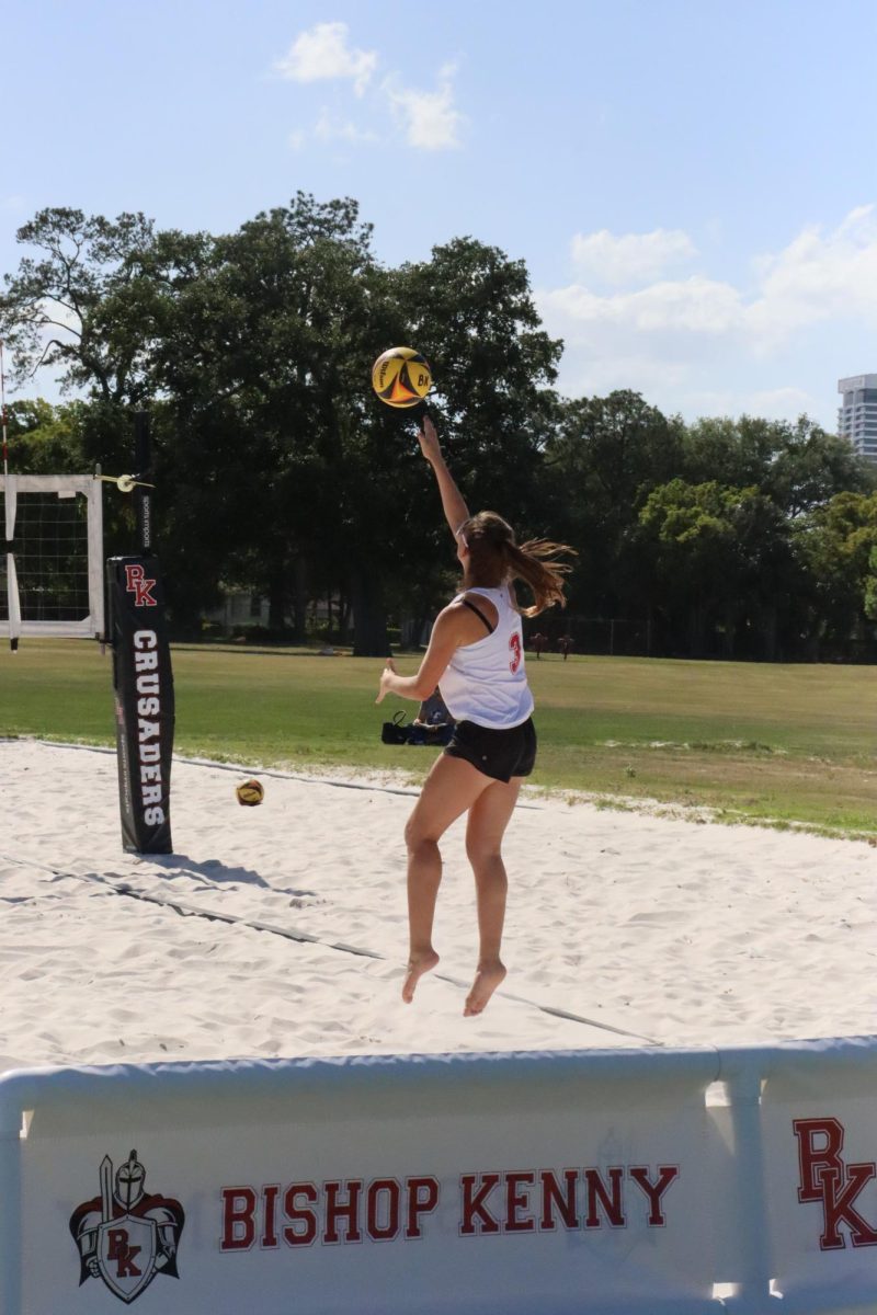 Caroline serving 2