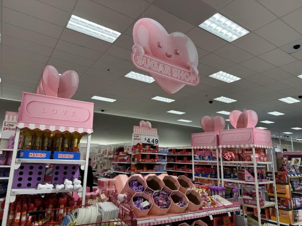 Large retailers, such as Target, have set out their Valentine’s Day collections.