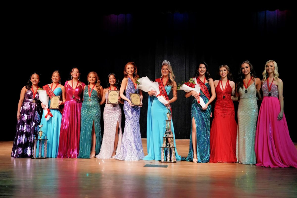 Eleven contestants compete for the title of Miss Bishop Kenny 2027 on Friday, April 17, and Sophie Isaac wins the crown. 