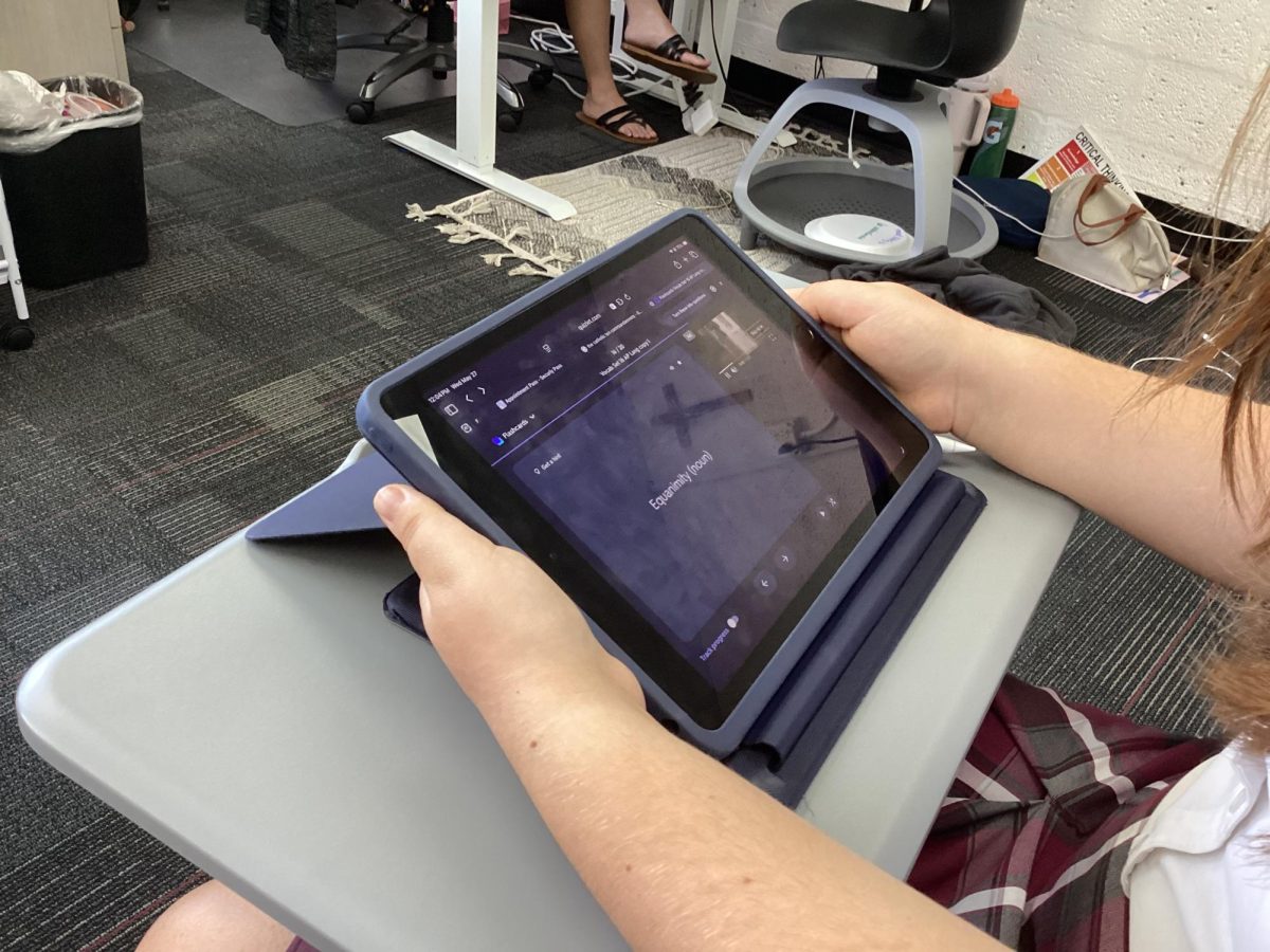 Studying flashcards on Quizlet are a common choice for study methods.